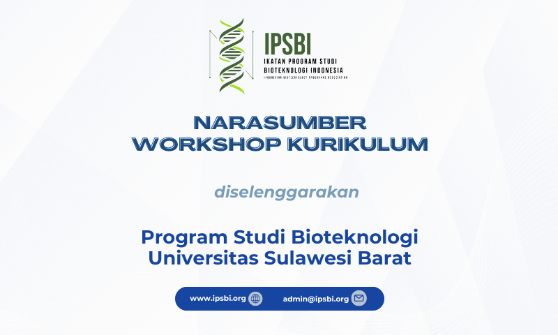 IPSBI Beri Arahan Penyusunan Kurikulum S1 Bioteknologi di Universitas Sulawesi Barat