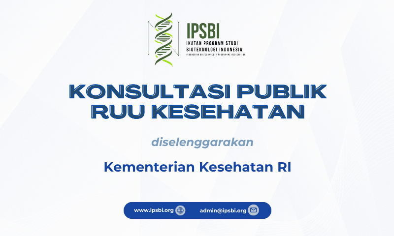 IPSBI Hadiri Konsultasi Publik RUU Kesehatan yang Diselenggarakan Kementerian Kesehatan RI