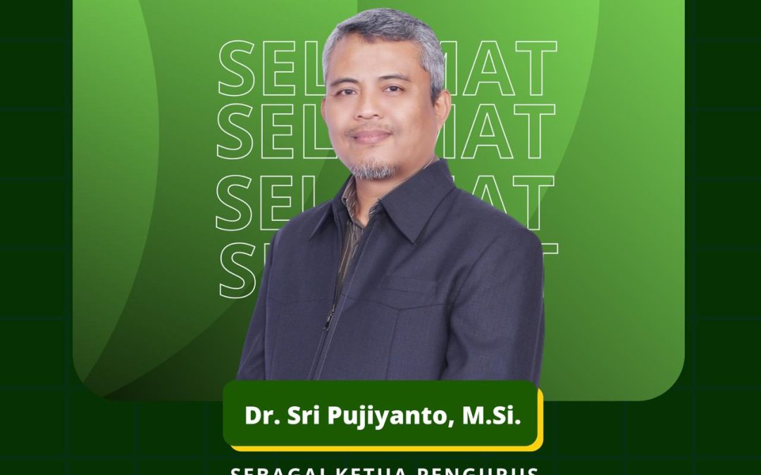 IPSBI Mengucapkan Selamat kepada Dr. Sri Pujiyanto, M.Si. sebagai Ketua Pengurus Periode 2026–2029